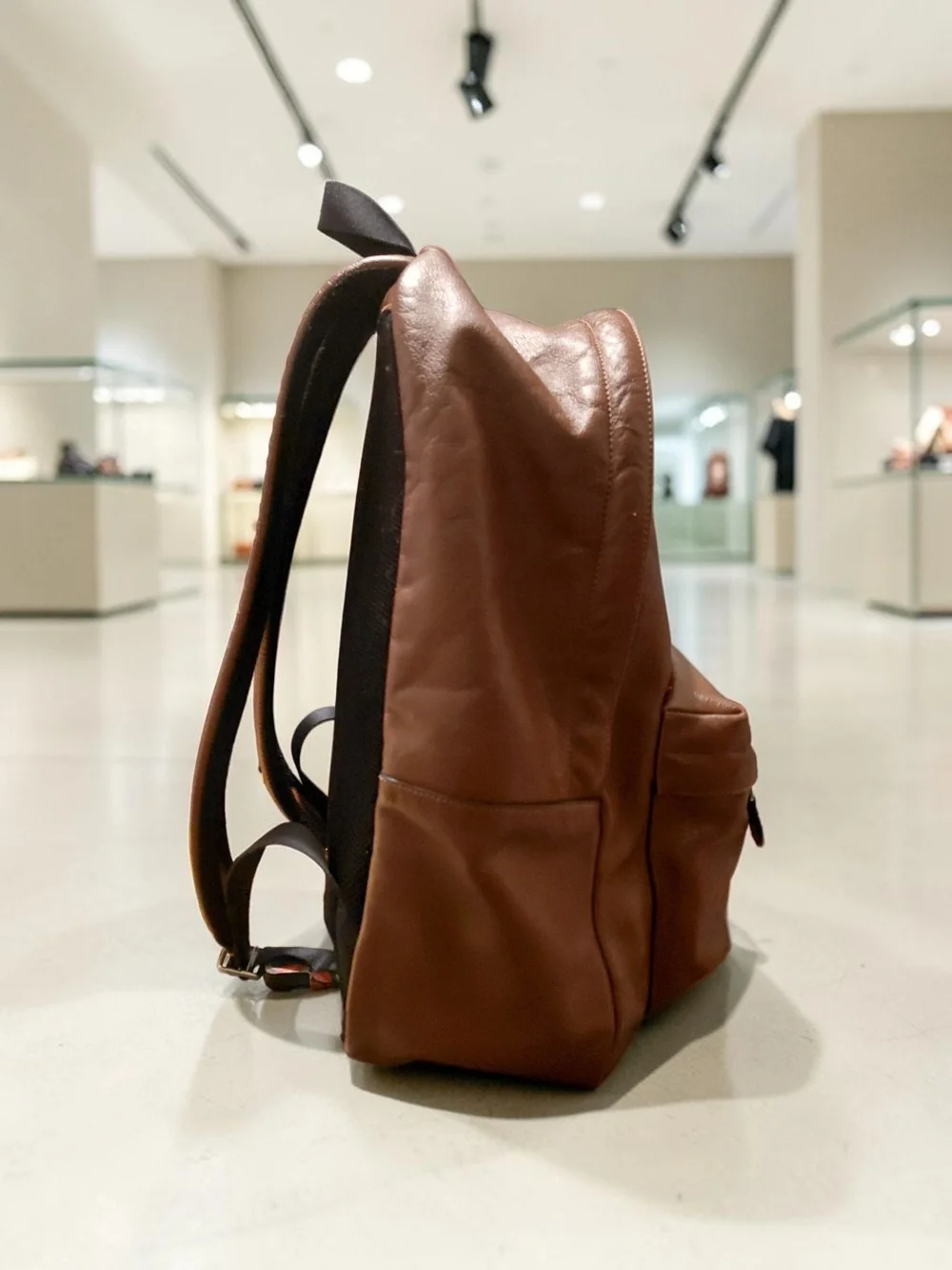 Coach brown leather